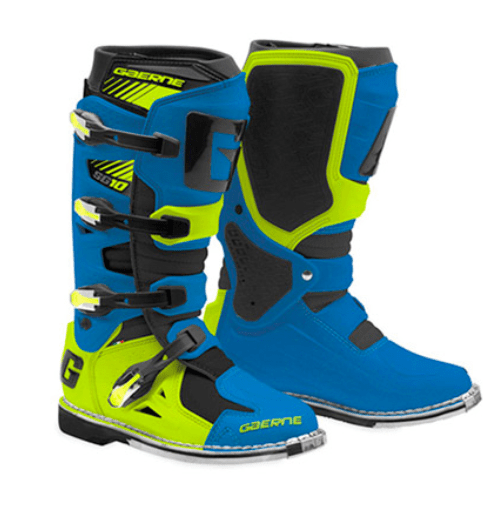 Botas de Moto Sg-10 Azul Amarillo Gaerne - Rideshop