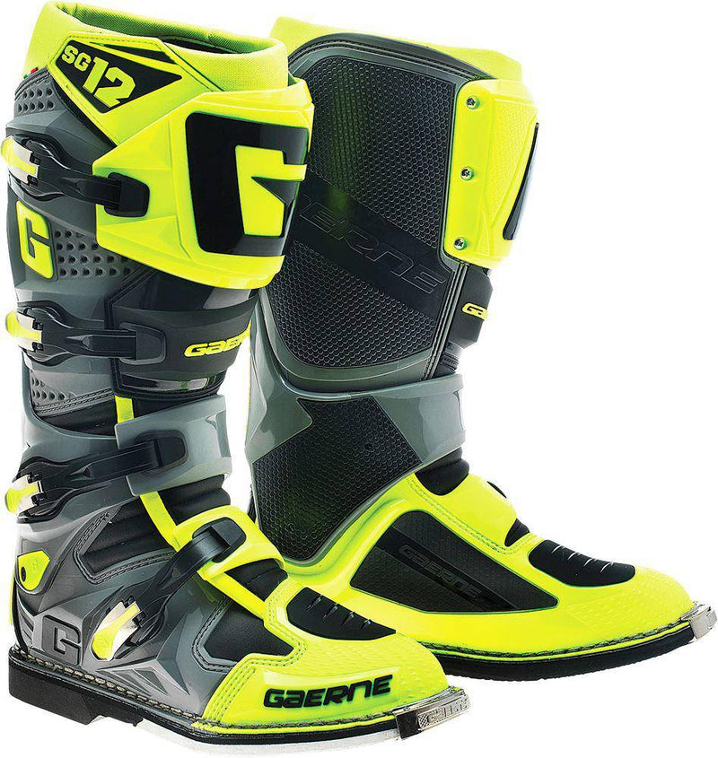 Botas de Moto Sg-12 Amarillo Gaerne - Rideshop