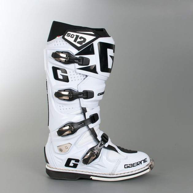 Botas de Moto Sg-12 Blanco Gaerne - Rideshop