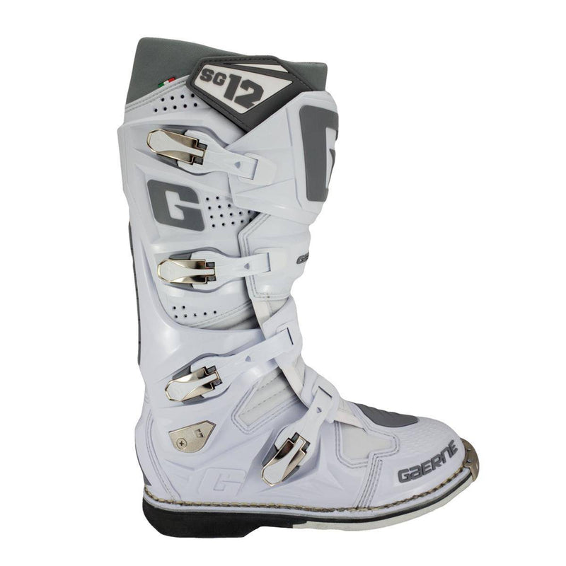 Botas de Moto Sg-12 Blanco Gaerne - Rideshop