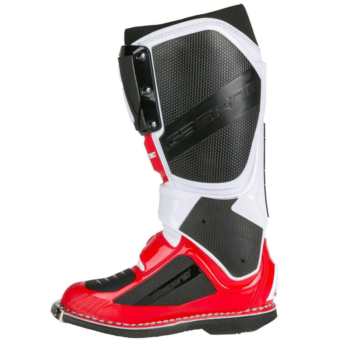 Botas de Moto Sg-12 Blanco Negro Rojo Gaerne - Rideshop