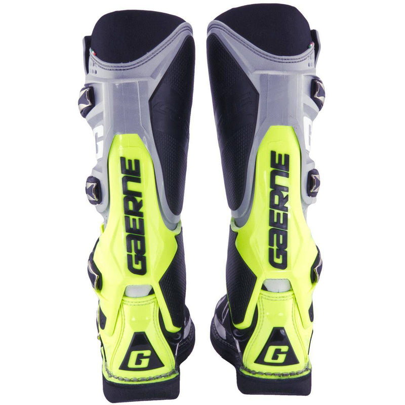 Botas de Moto Sg-12 Gris Amarillo Negro Gaerne - Rideshop