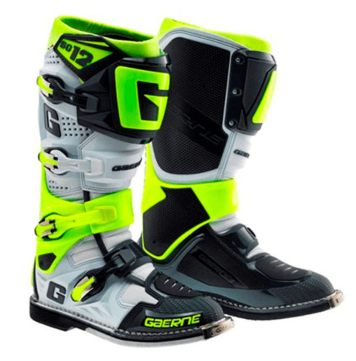 Botas de Moto Sg-12 Gris Fluor Gaerne - Rideshop