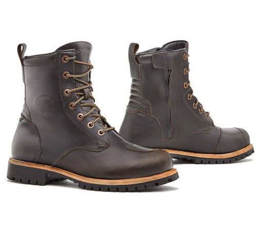 Bota de Moto Legacy Dry Brown Forma - Rideshop