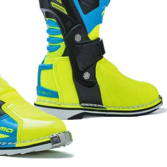 Botas Forma Predator 2.0 Light Blue Yellow Fluor - Rideshop