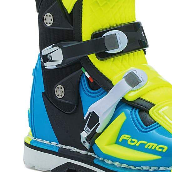 Botas Forma Predator 2.0 Light Blue Yellow Fluor - Rideshop