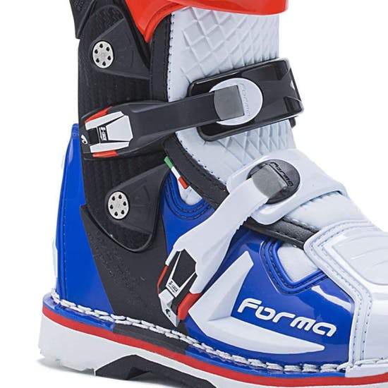 Botas Forma Predator 2.0 White/Red/Blue - Rideshop