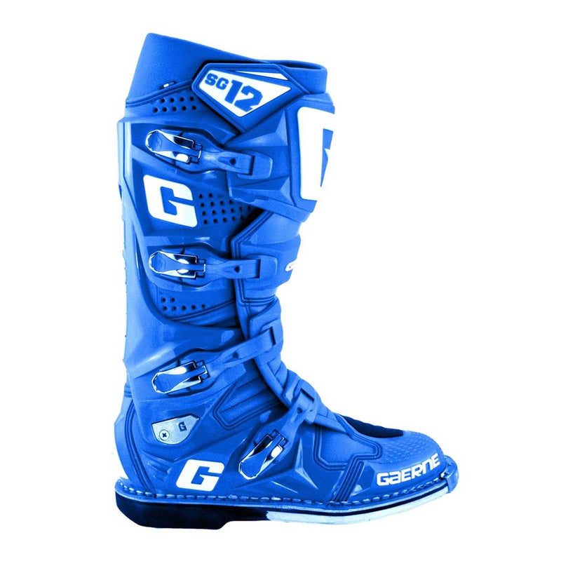 Botas de Moto Sg-12 Solid Azul Gaerne - Rideshop