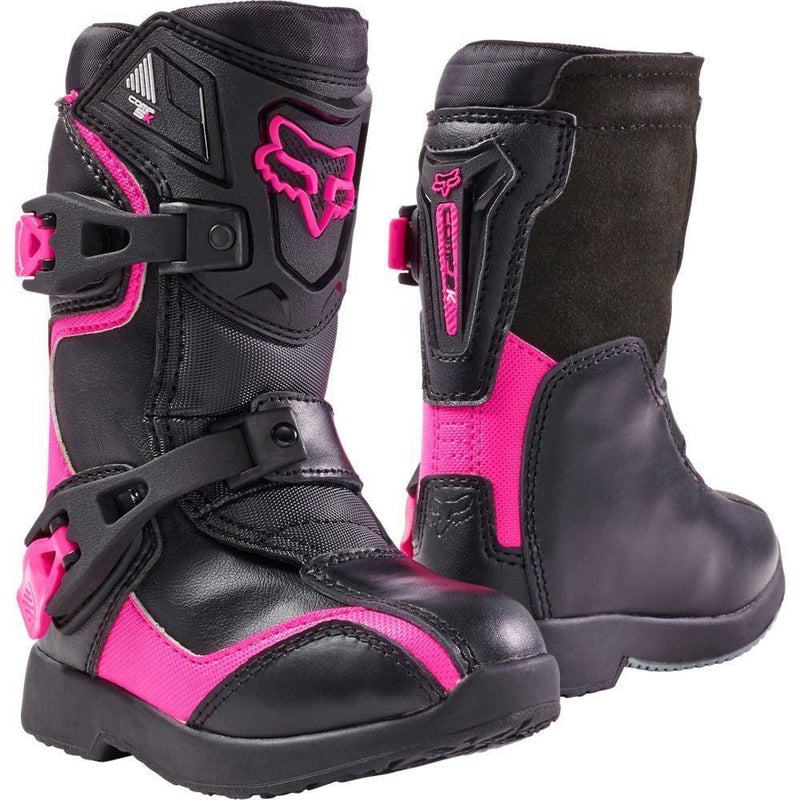 Botas Moto Infantil Comp 5K Rosado Fox Racing - Rideshop