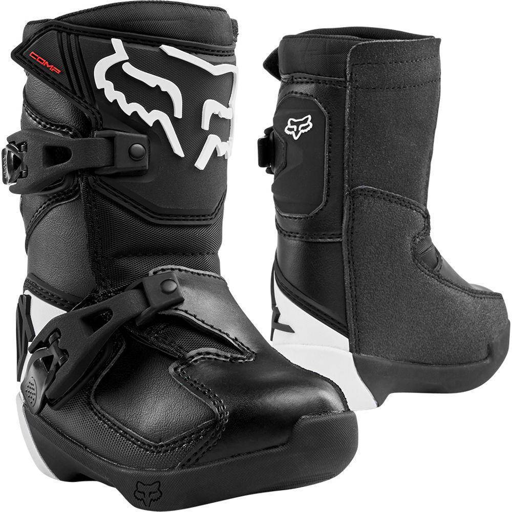 Botas Moto Infantil Comp K Negro 2020 Fox Racing - Rideshop