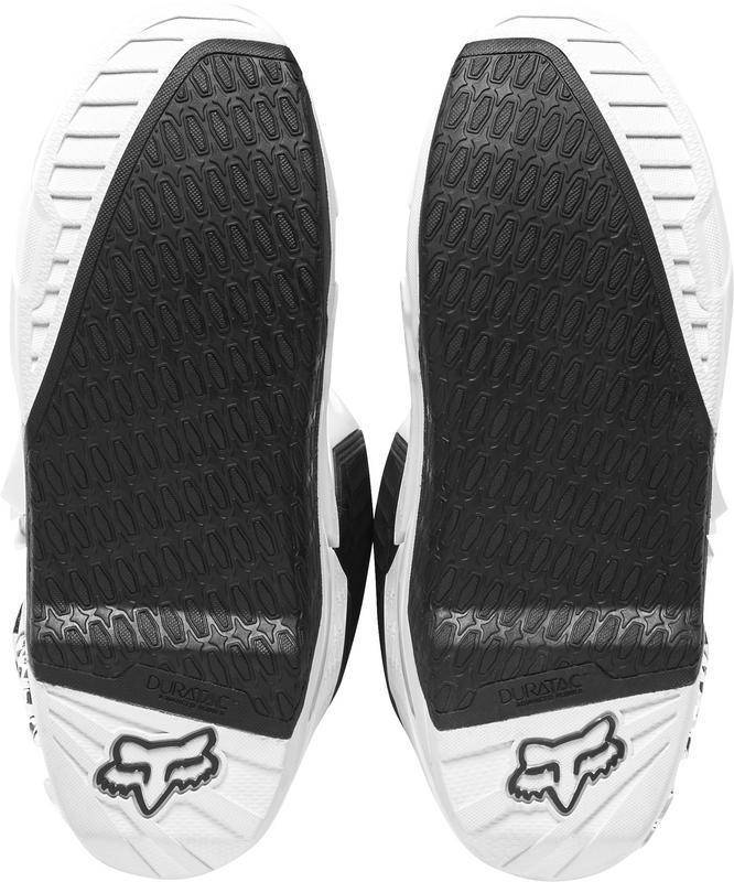 Botas Moto Instinct Blanco Plata Fox Racing - Rideshop