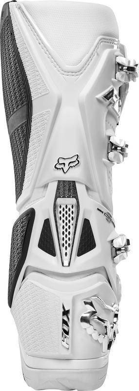 Botas Moto Instinct Blanco Plata Fox Racing - Rideshop