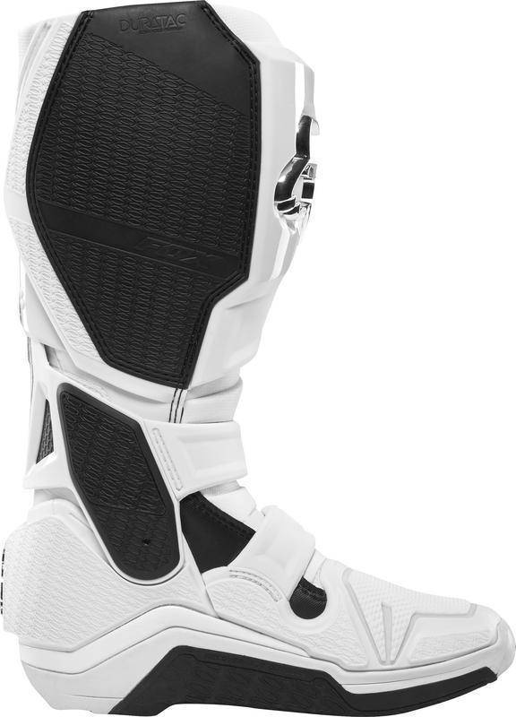 Botas Moto Instinct Blanco Plata Fox Racing - Rideshop