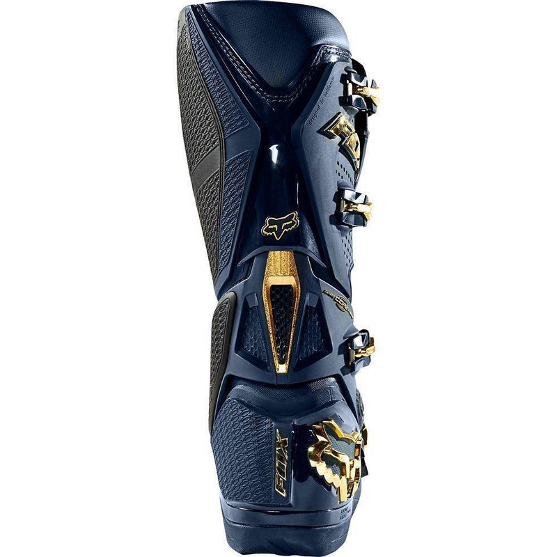 Botas Moto Instinct Boot Azul Gold Navy Fox Racing - Rideshop