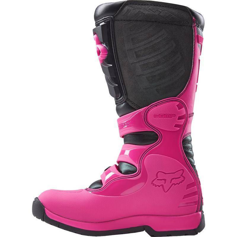 Botas Moto Niña Comp 5Y Rosado Fox Racing - Rideshop