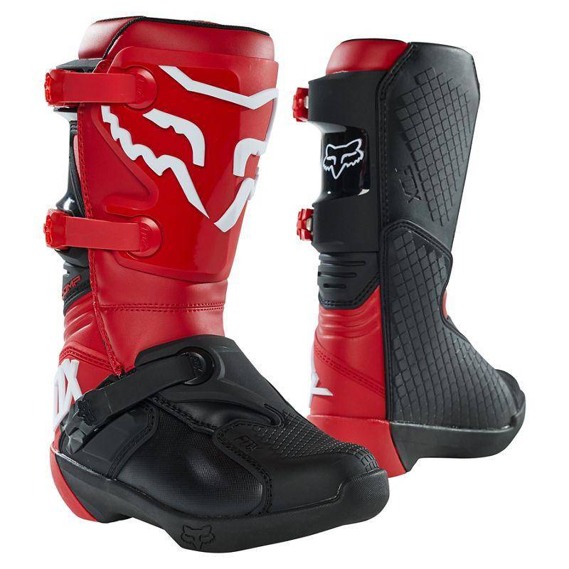 Botas Moto Niño Comp Rojo Fox Racing - Rideshop