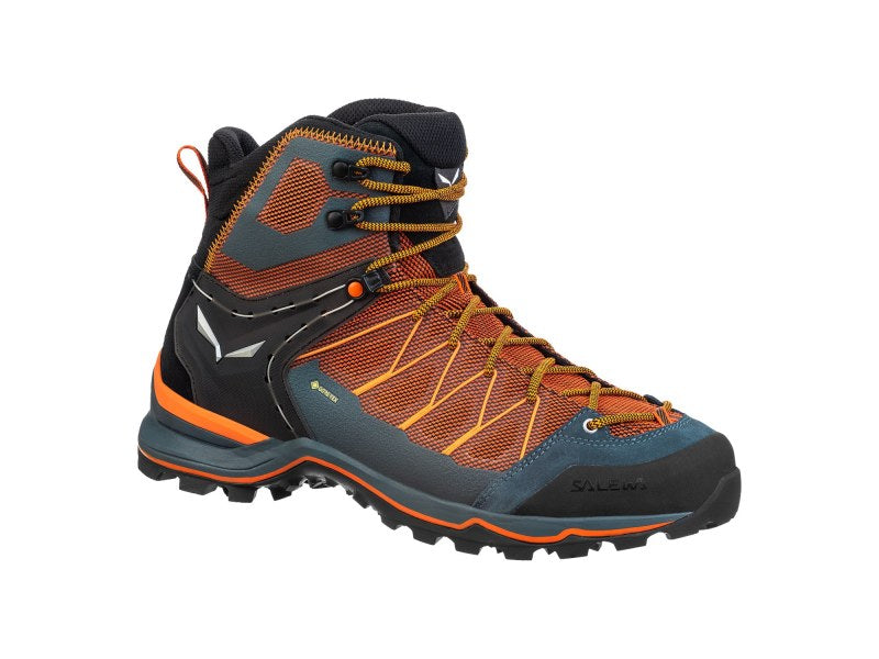 Zapatillas Ms Mtn Trainer Lite Mid Gtx Black Out/Carrot Salewa - Rideshop