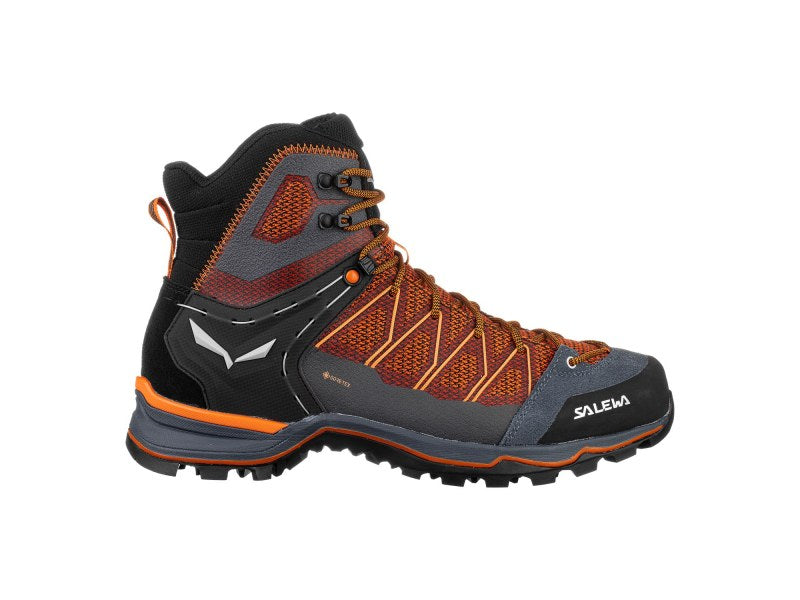 Zapatillas Ms Mtn Trainer Lite Mid Gtx Black Out/Carrot Salewa - Rideshop