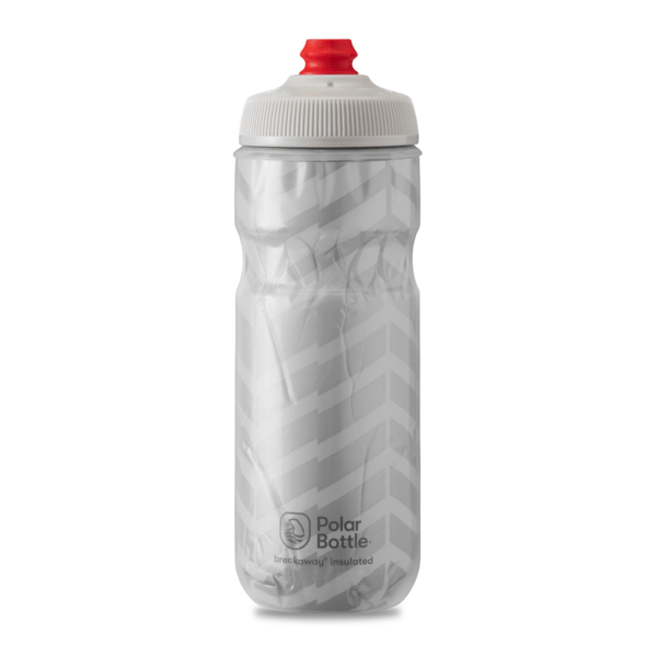 Botella Breakaway® Insulated 516 ml. Bolt White/Silver Polar - Rideshop