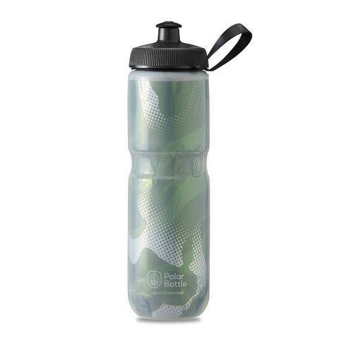 Botella Sport Insulated 710 ml. Contender Olive Green/Silver Polar - Rideshop