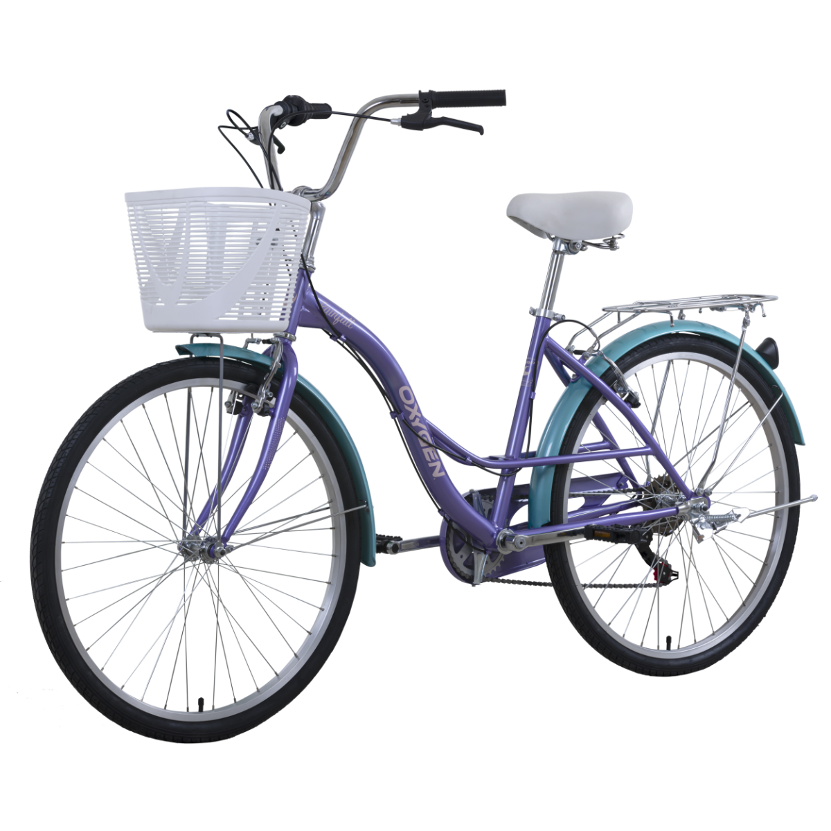 Oxygen 26 Rainfall 6V Morado - Rideshop