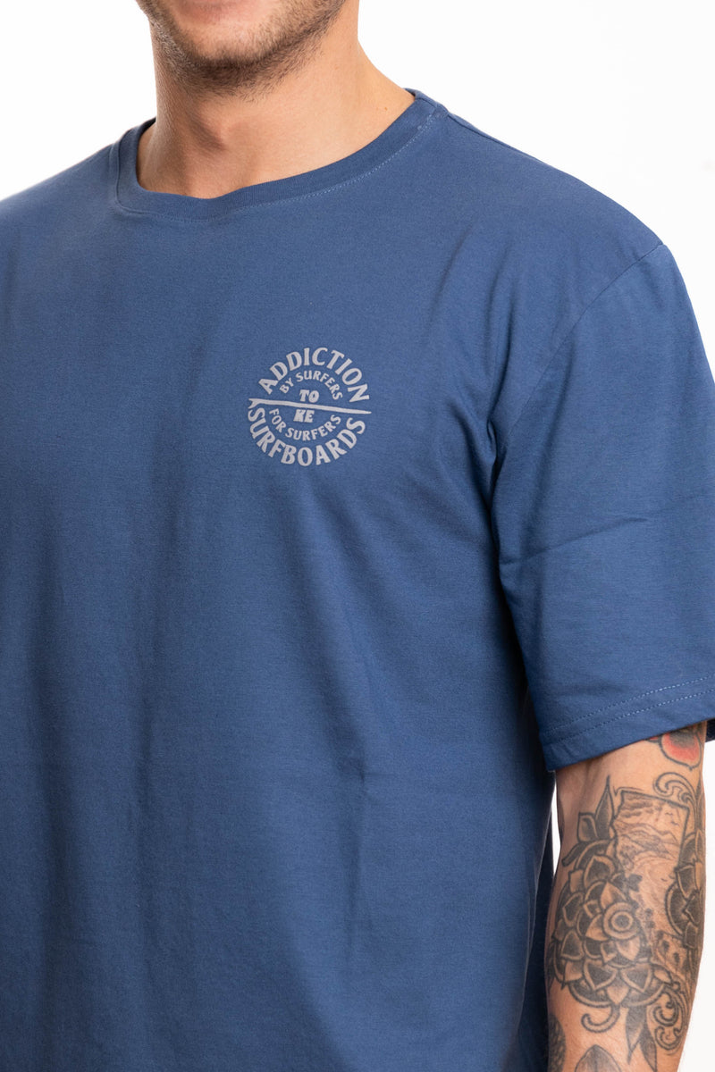 Toke Polera Addiction Azul - Rideshop