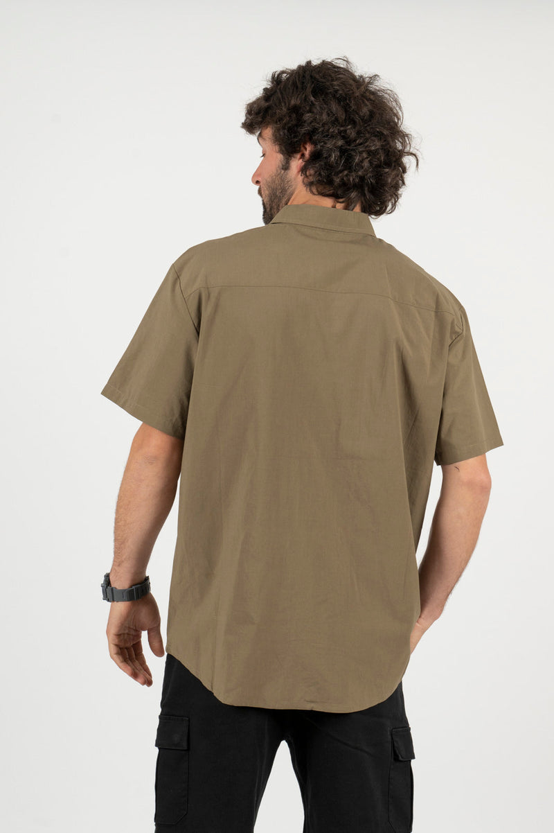 Toke Camisa Manga Corta Verde - Rideshop