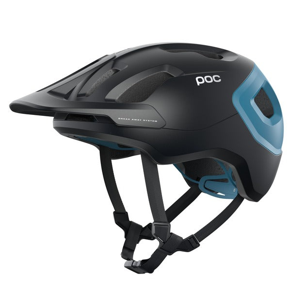 POC Casco de Bicicleta Axion Spin Black Basalt Blue Matt-Rideshop