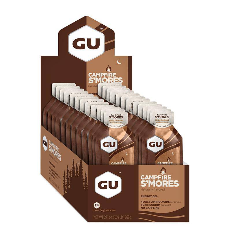 Caja de Geles Campfire S'Mores GU Energy (24 Unid) - Rideshop