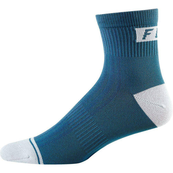 Calcetines Bicicleta 4" Trail Azul Fox.-Rideshop