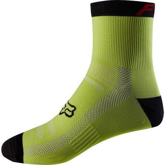 Calcetines Bicicleta 6" Sock Amarillo Fox.-Rideshop