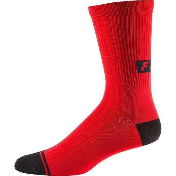 Calcetines Bicicleta 8” Trail Rojo Fox Racing- - Rideshop