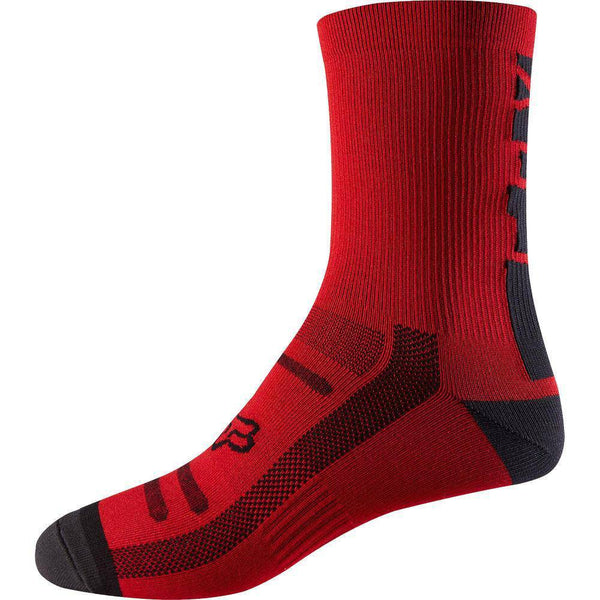 Calcetines Bicicleta M 8" Rojo Fox.-Rideshop