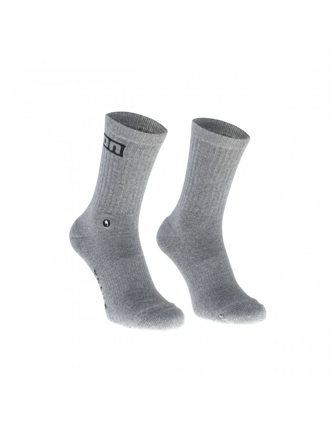 Ion Calcetines Logo Gris - Rideshop