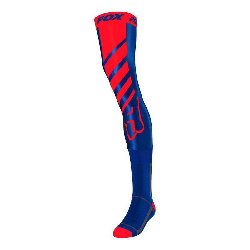 Calcetines Knee Brace Mach One Azul/Rojo Fox Racing - Rideshop