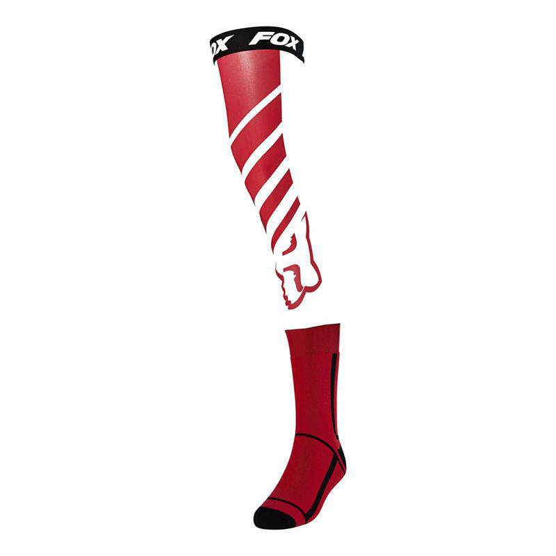 Calcetines Knee Brace Mach One Rojo Fox Racing - Rideshop