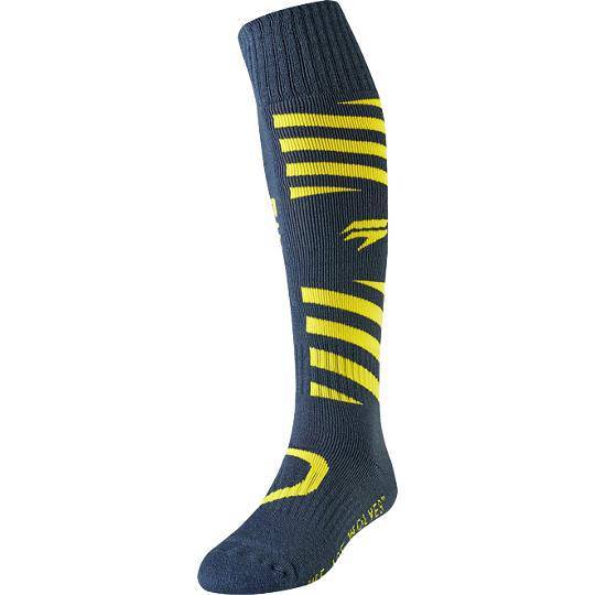 Calcetines Moto White Muse Sock Azul Shift - Rideshop