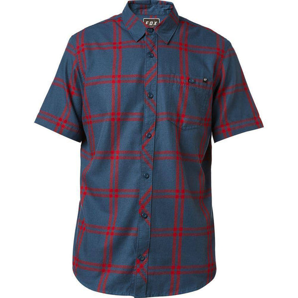 Camisa Lifestyle Brake Check Azul Fox Racing- - Rideshop