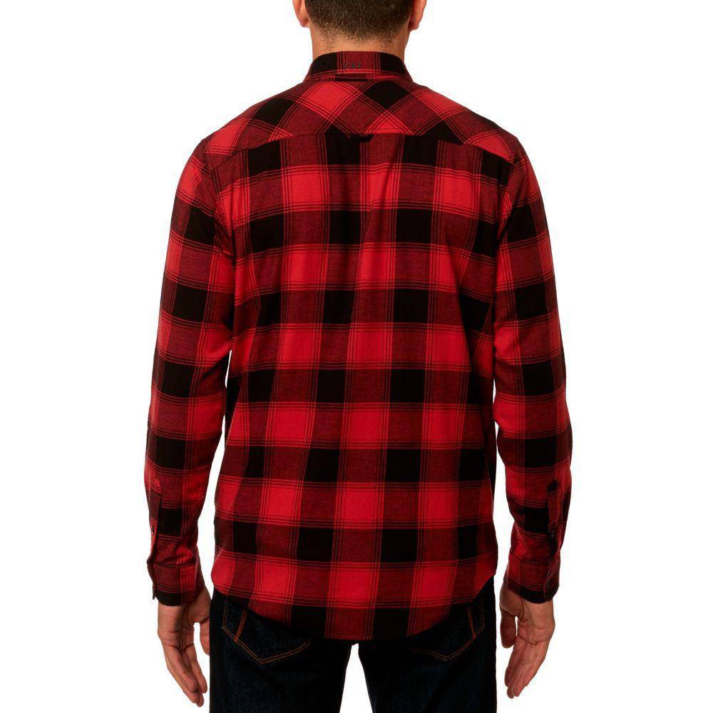 Camisa Lifestyle Longview Ligera Rojo Fox Racing. - Rideshop
