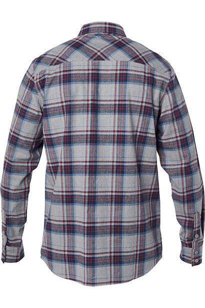 Camisa Lifestyle Manga Larga Gamut Stretch Gris Fox-Rideshop