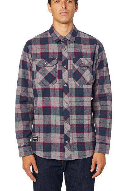 Camisa Lifestyle Manga Larga Traildust 2.0 Gris Fox-Rideshop