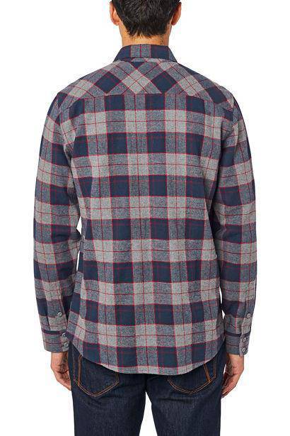 Camisa Lifestyle Manga Larga Traildust 2.0 Gris Fox-Rideshop