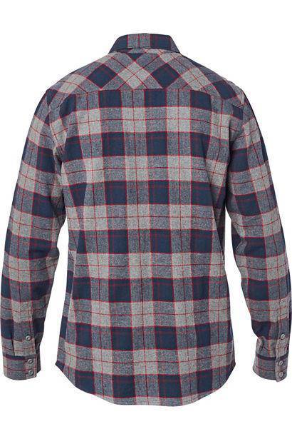 Camisa Lifestyle Manga Larga Traildust 2.0 Gris Fox-Rideshop