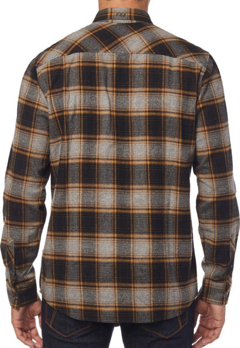 Camisa Lifestyle Traildust Flannel Grafito Fox Racing - Rideshop