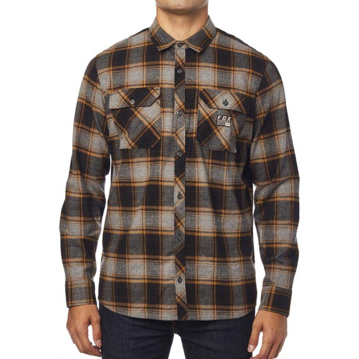 Camisa Lifestyle Traildust Flannel Grafito Fox Racing - Rideshop