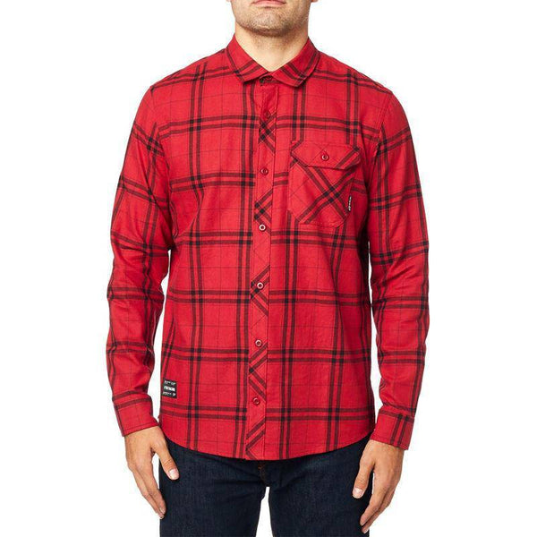 Camisa Lifestyle Voyd 2.0 Rojo Fox Racing- - Rideshop