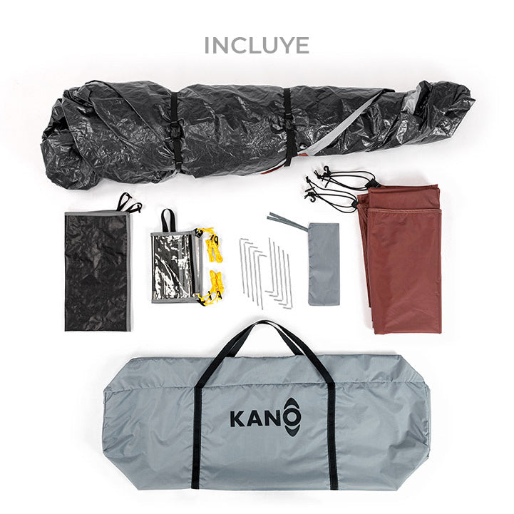 Kano Carpa Automática Laja 4 Personas - Rideshop