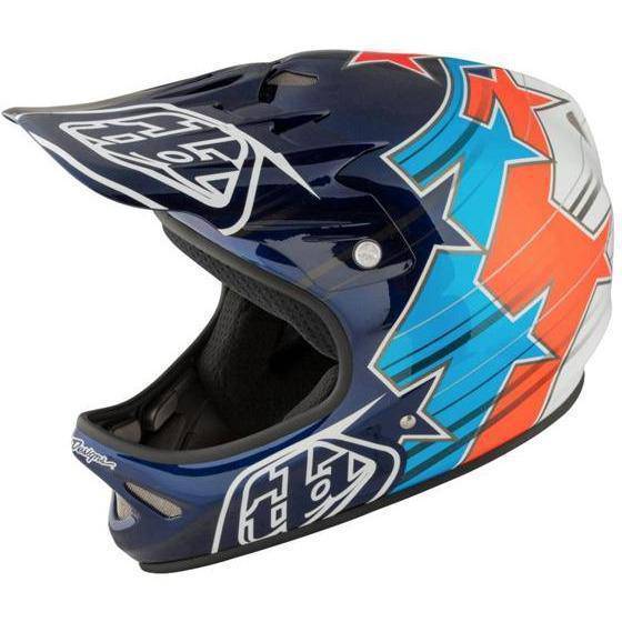 Casco Bicicleta D2 Fusion Blue Troy Lee - Rideshop