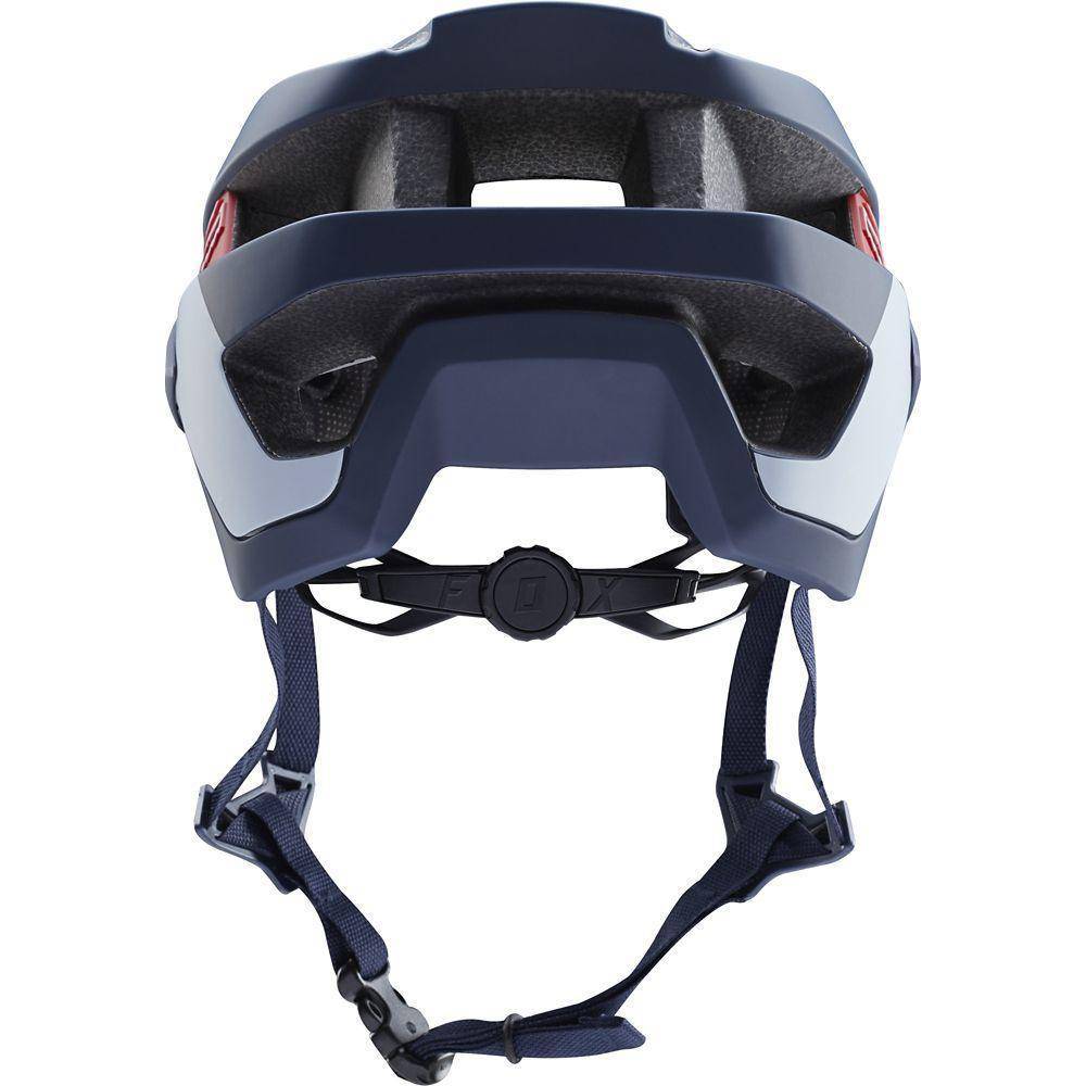 Casco Bicicleta Flux August Azul Blanco Fox Racing - Rideshop