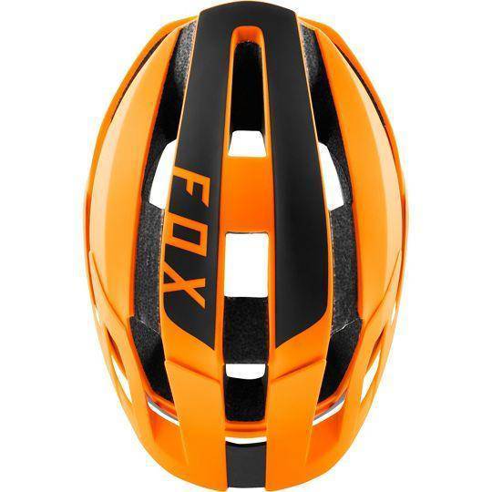 Casco Bicicleta Flux Rush Naranjo Fox Racing. - Rideshop